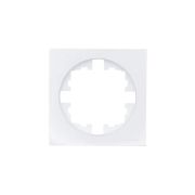 Рамка 1-м OSEN горизонт. квадрат бел. LEZARD 743-0200-146