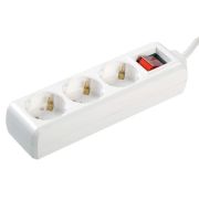 Удлинитель 3х3м с заземл. 16А IP20 У03К 2P+PE 250В ПВС 3х1 с выкл. IEK WYP10-16-03-03-ZK-N